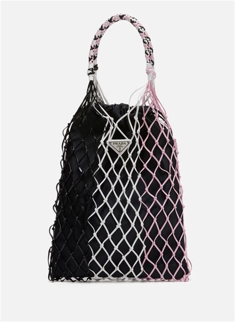 sac filet prada|sacs Prada femme.